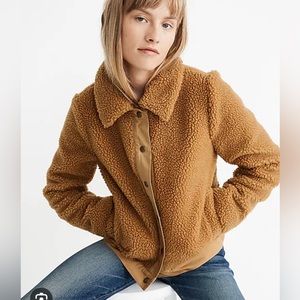 Madewell Sherpa Portland Jacket- Size Small